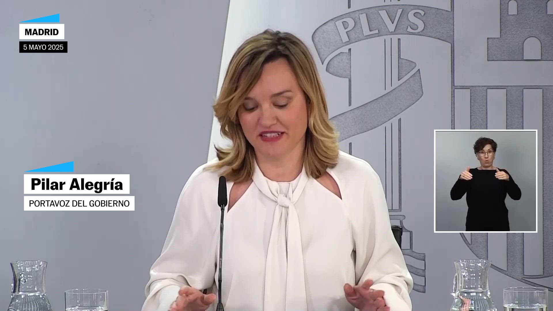 Pilar Alegría: "España es un país que funciona"