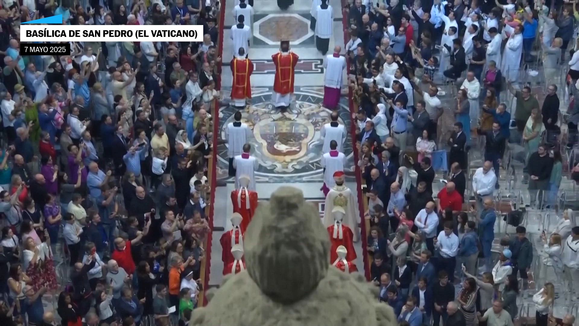 Ultima misa de los cardenales previa al inicio del cónclave