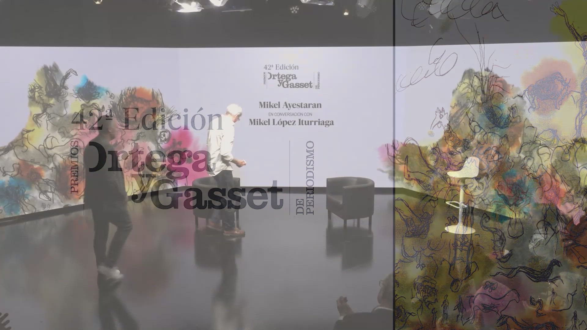 Mikel Ayestarán en conversación con Mikel López Iturriaga