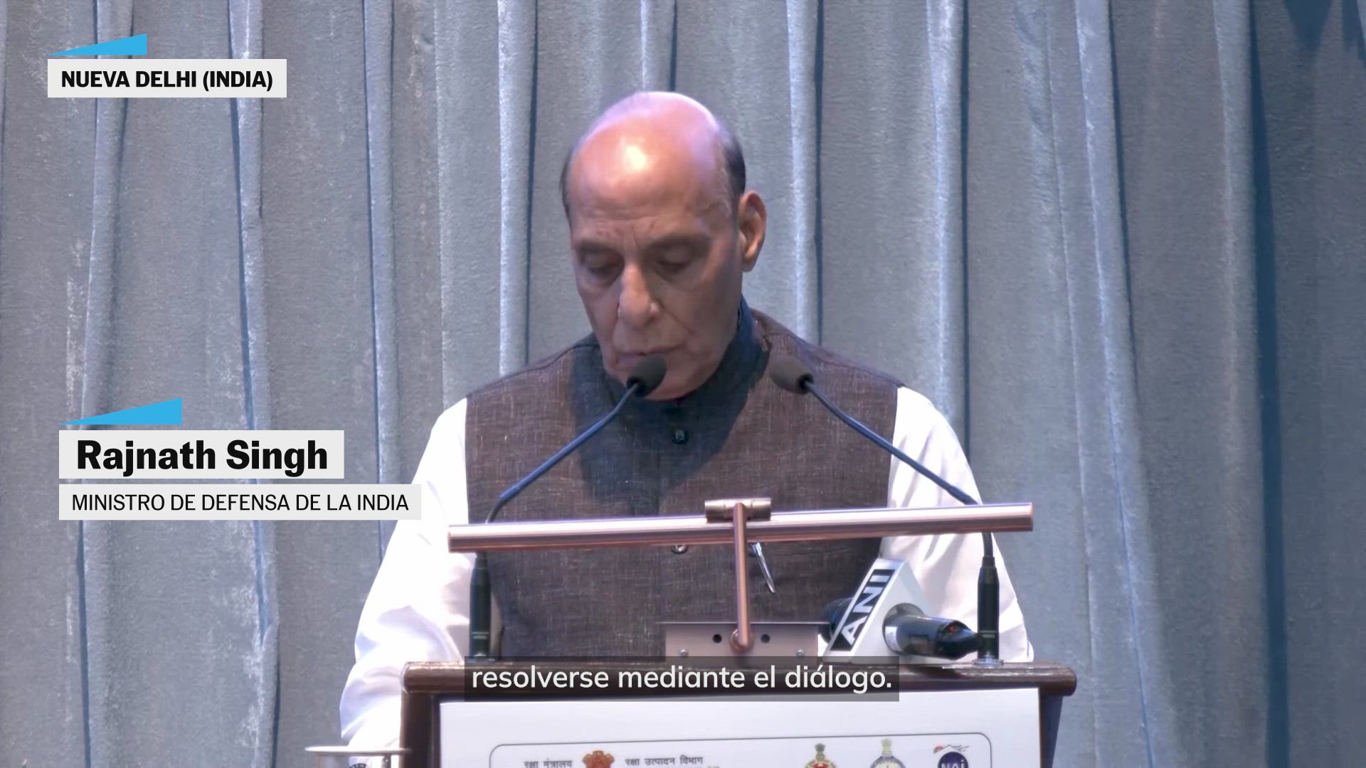 El ministro de Defensa de Pakistán afirma que EE UU lidera esfuerzos para desescalar el conflicto con India