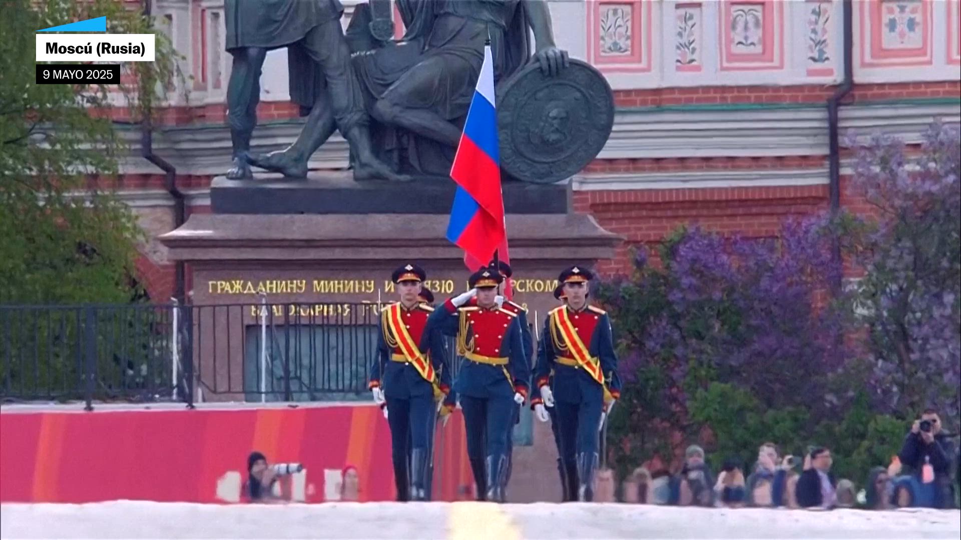 Rusia celebra el 80º aniversario de la victoria sobre los nazis con un desfile multitudinario en Moscú