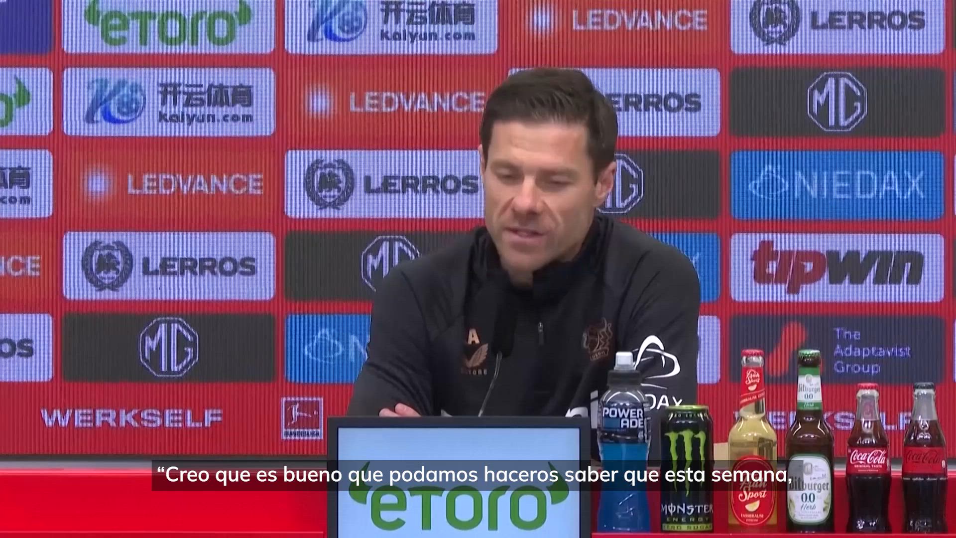 Xabi Alonso anuncia su salida del Bayer Leverkusen