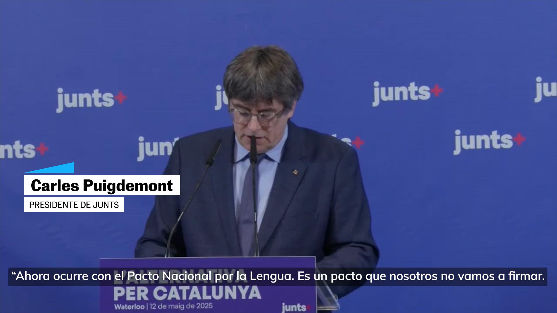 Puigdemont: 