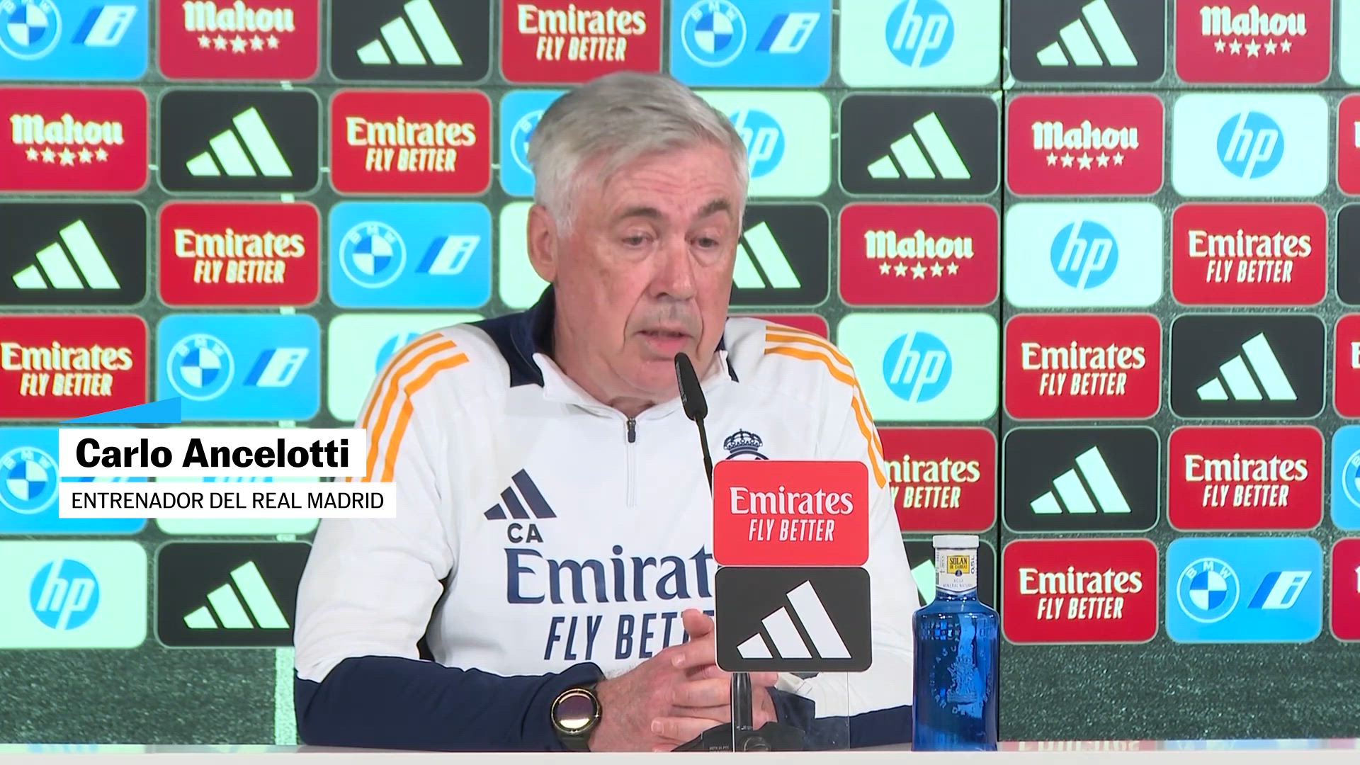 Ancelotti: "Seré entrenador de Brasil, pero por respeto al Real Madrid estoy centrado en terminar esta aventura espectacular"