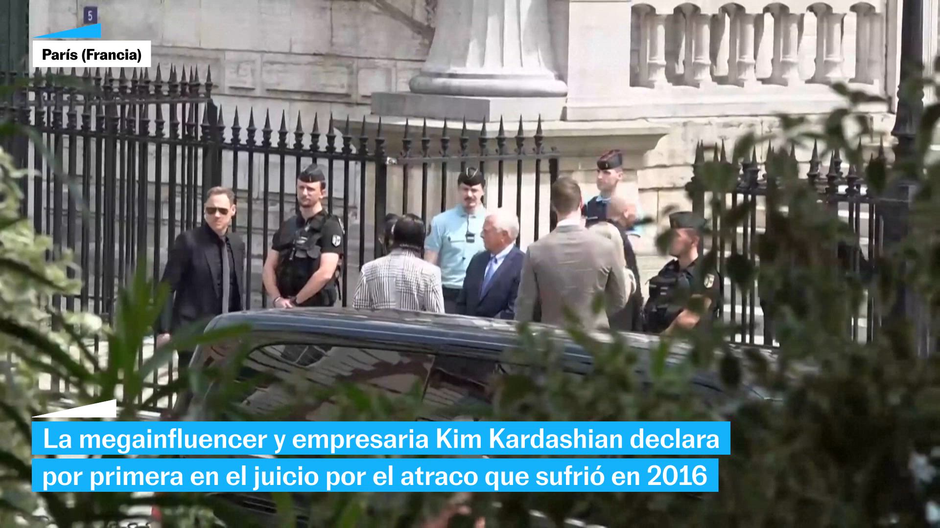Kim Kardashian declara en el juicio por el robo que sufrió en 2016