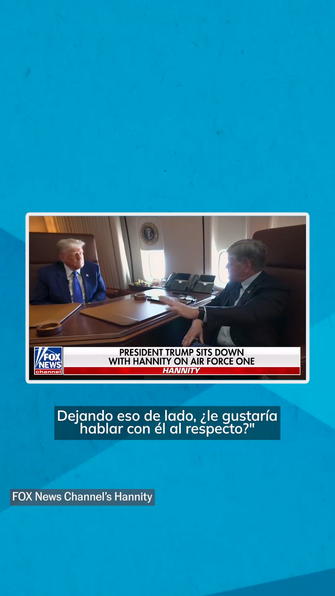 Donald Trump sobre el Papa León XIV