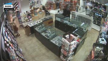 Robo de plumas estilográficas en un establecimiento de Madrid