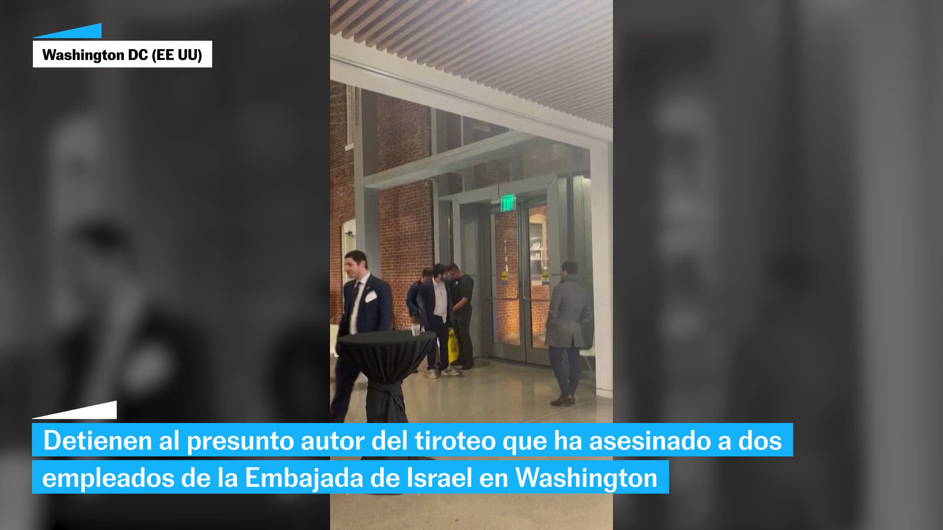 Detienen al presunto autor del tiroteo de Washington que ha acabado con la vida de dos empleados de la Embajada de Israel