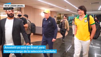 Ancelotti llega a Brasil para hacerse cargo de la selección brasileña
