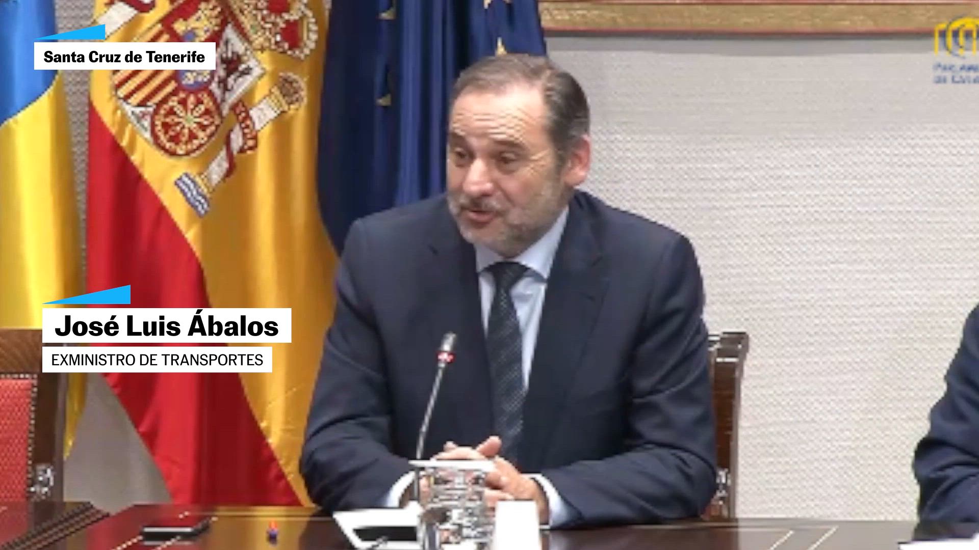 Ábalos: "Nunca hablé con ningún miembro del Gobierno de Canarias, ni a nivel político ni a nivel administrativo"