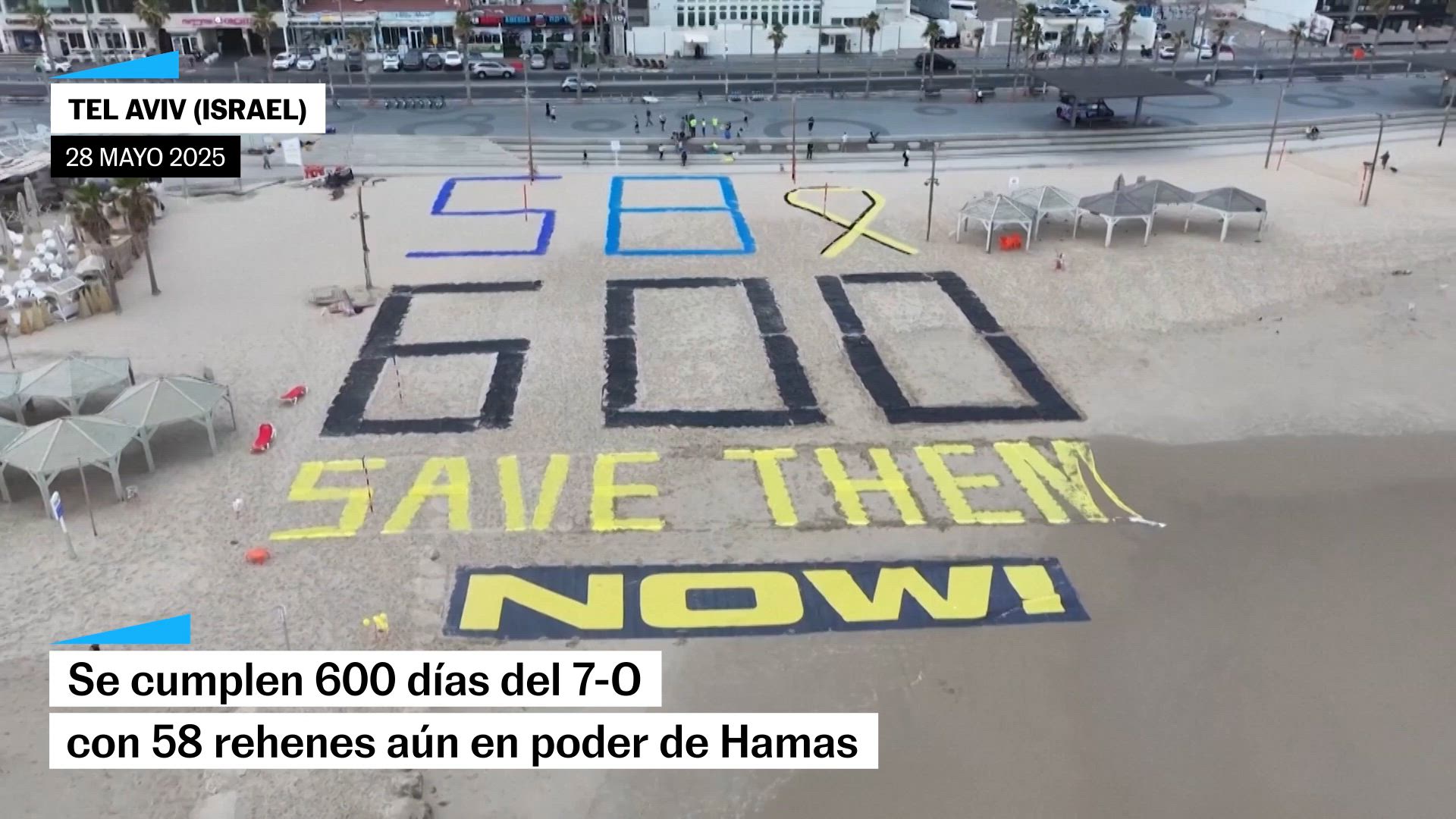Se cumplen 600 días del 7-O : "Presidente Trump, usted es el único que puede liberar a los rehenes"