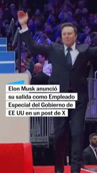 La salida de Elon Musk del gobierno de Trump