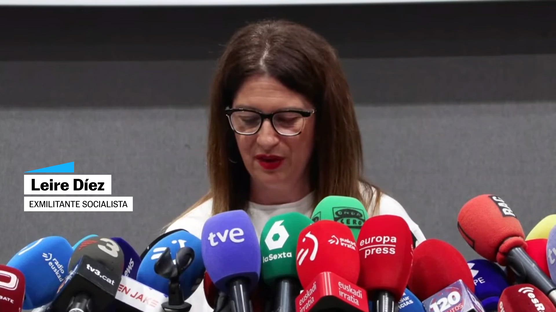 Los titulares de la comparecencia de Leire Díez