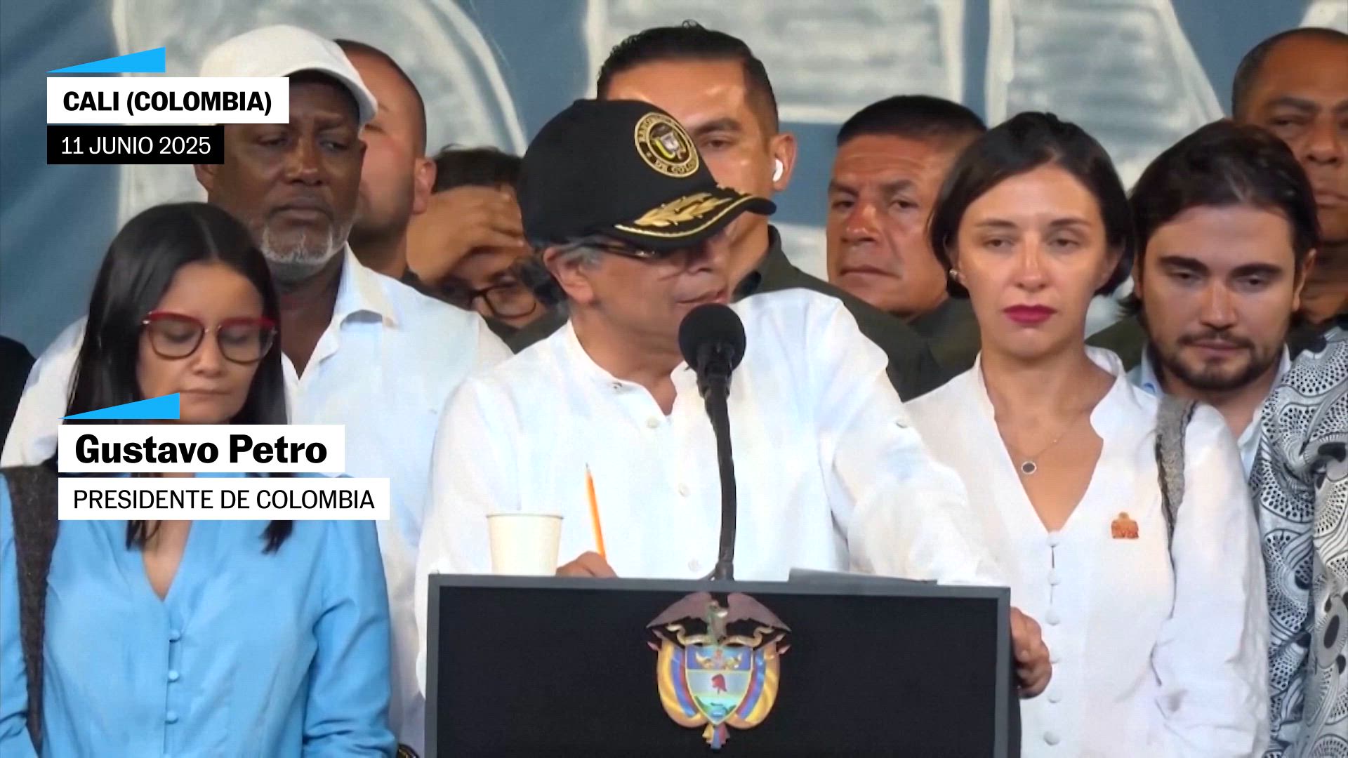 Gustavo Petro: "No voy a escatimar ni un minuto en investigar quien está detrás de los asesinatos"