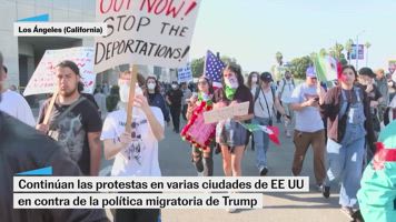 Continúan las protestas en EE UU en contra de la política migratoria de Trump