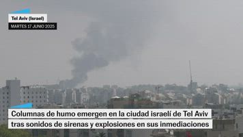 Alarmas y explosiones tras un nuevo ataque iraní en Tel Aviv