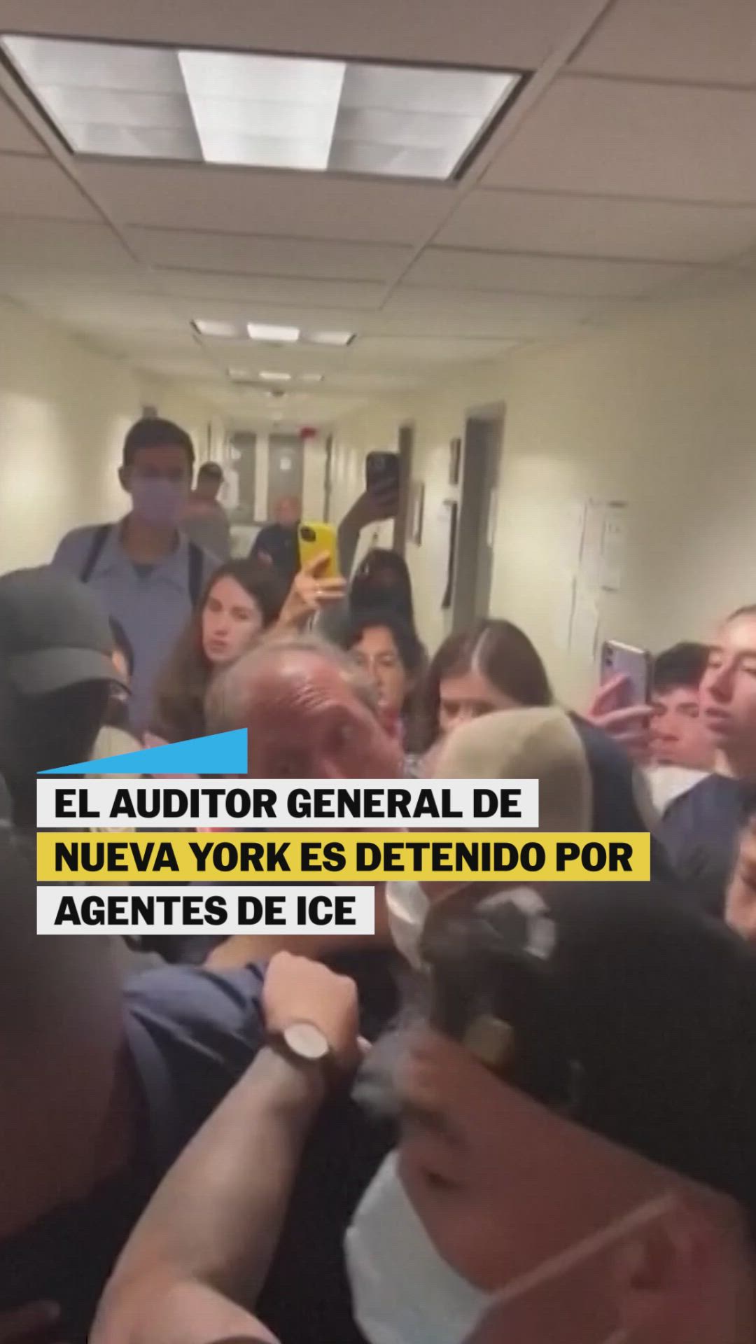El arresto del contralor de Nueva York