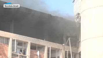 Un misil iraní impacta contra uno de los principales hospitales de Israel