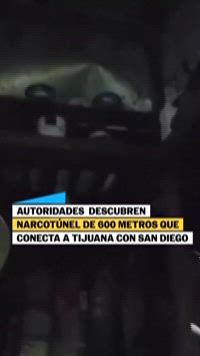 Narcotúnel en Tijuana