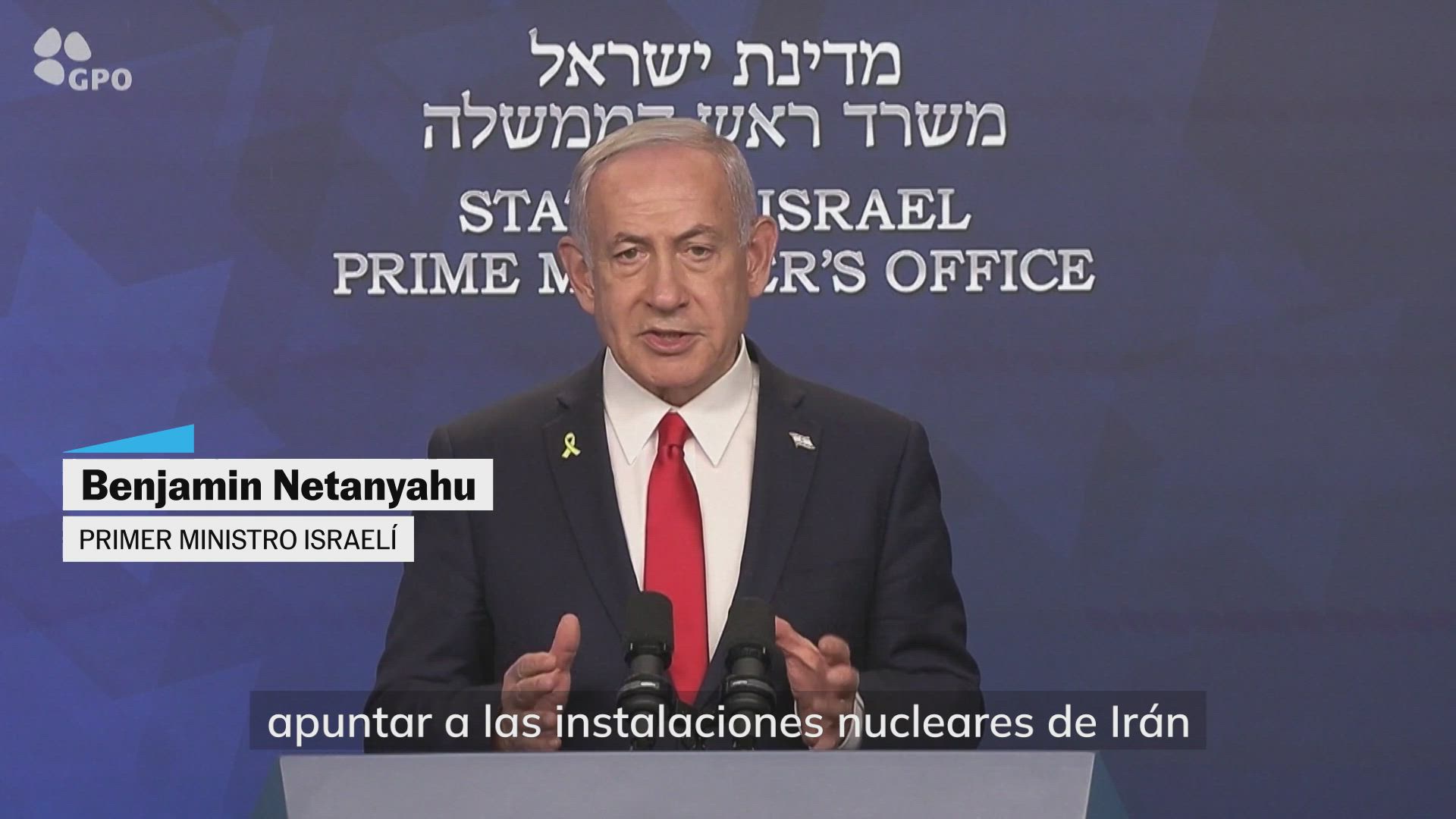 Netanyahu sobre el ataque de Estados Unidos a Irán: "Esto cambia la historia"
