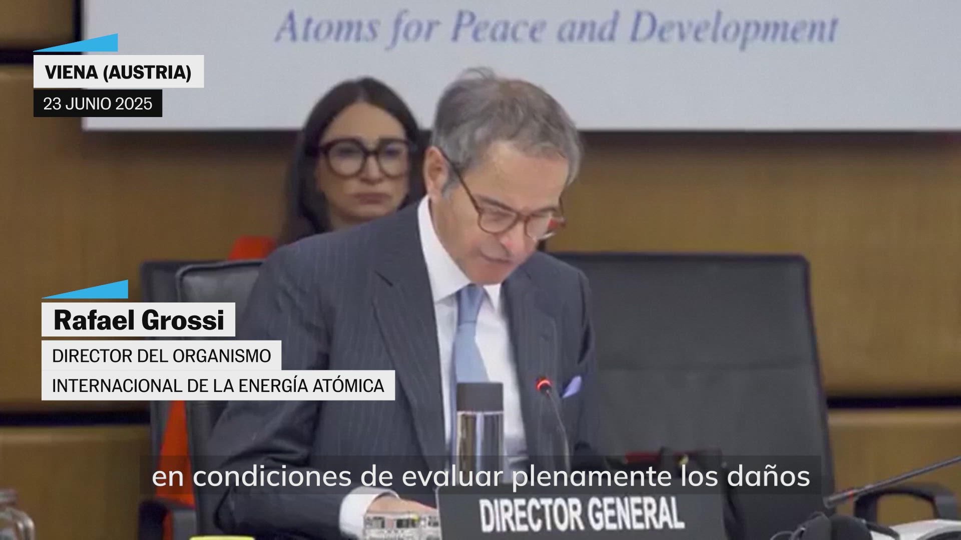 Rafael Grossi, presidente de la OIEA: "Los daños sobre Irán son muy importantes