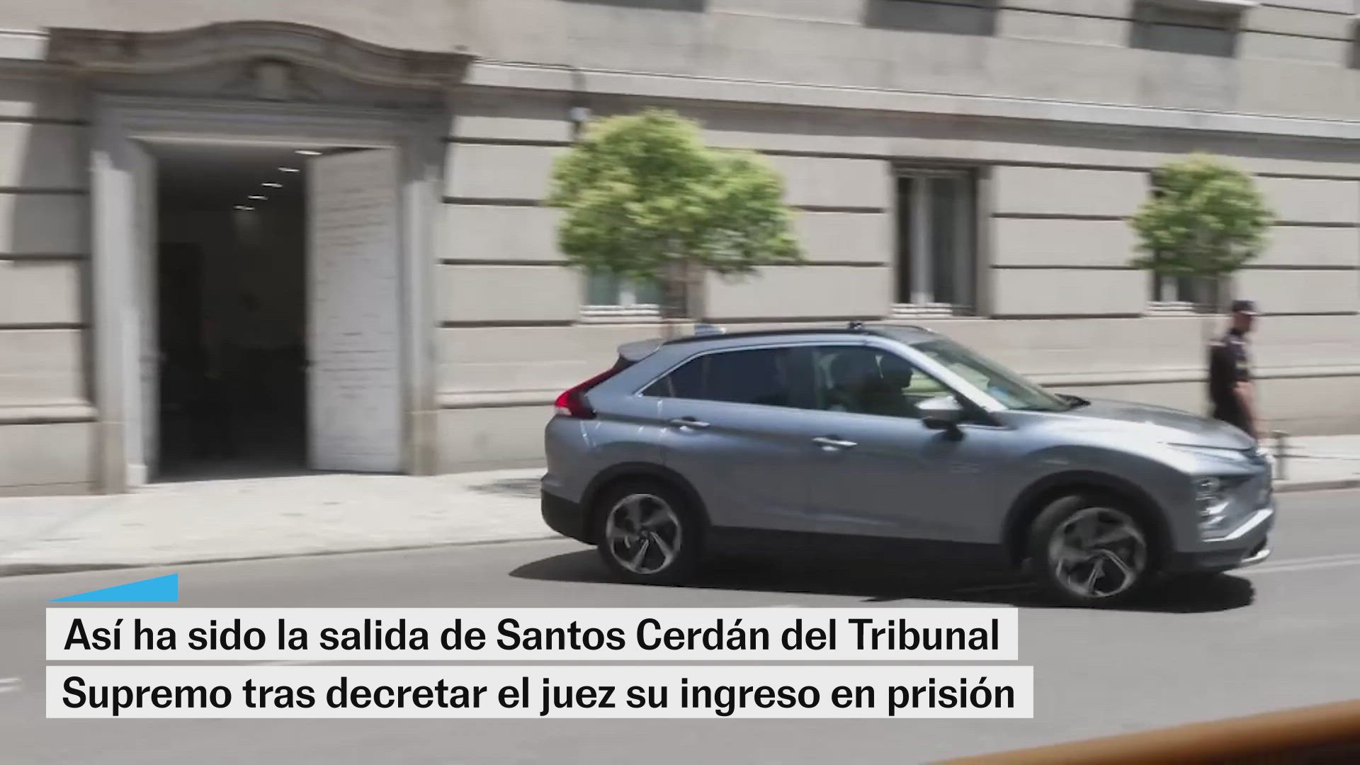 Santos Cerdán sale del Supremo rumbo a la prisión de Soto del Real