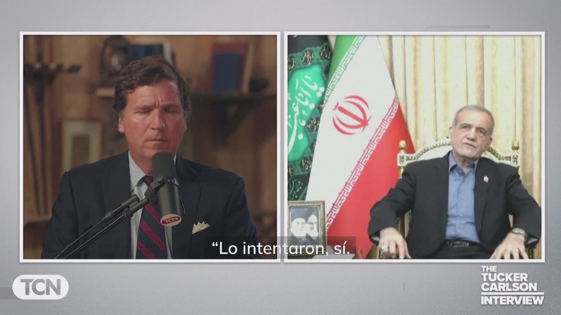 Masud Pezeshkian, presidente de Irán: 