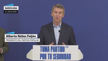 Feijóo, sobre Sánchez: 