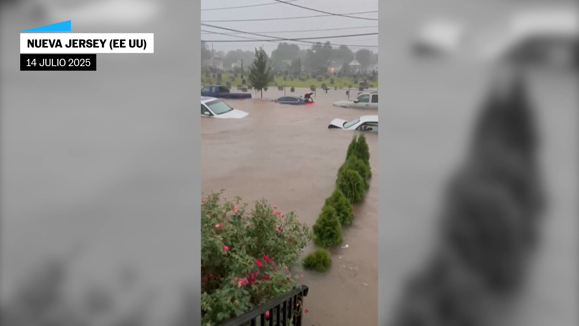 Imagenes de las inundaciones que han afectado al Estado de Nueva Jersey