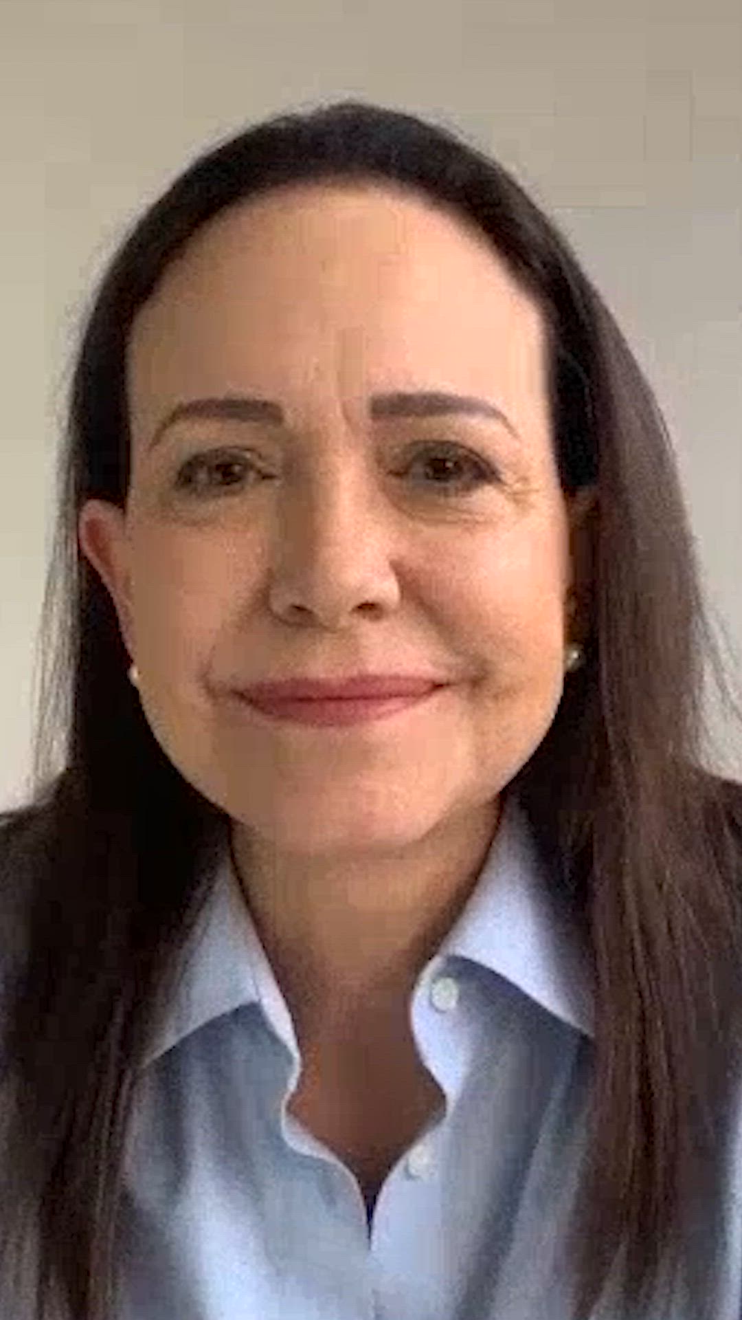 María Corina Machado en entrevista con EL PAÍS