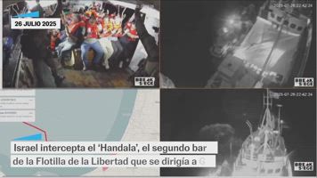 Israel intercepta el ‘Handala’, el segundo barco de la Flotilla de la Libertad que se dirigía a Gaza