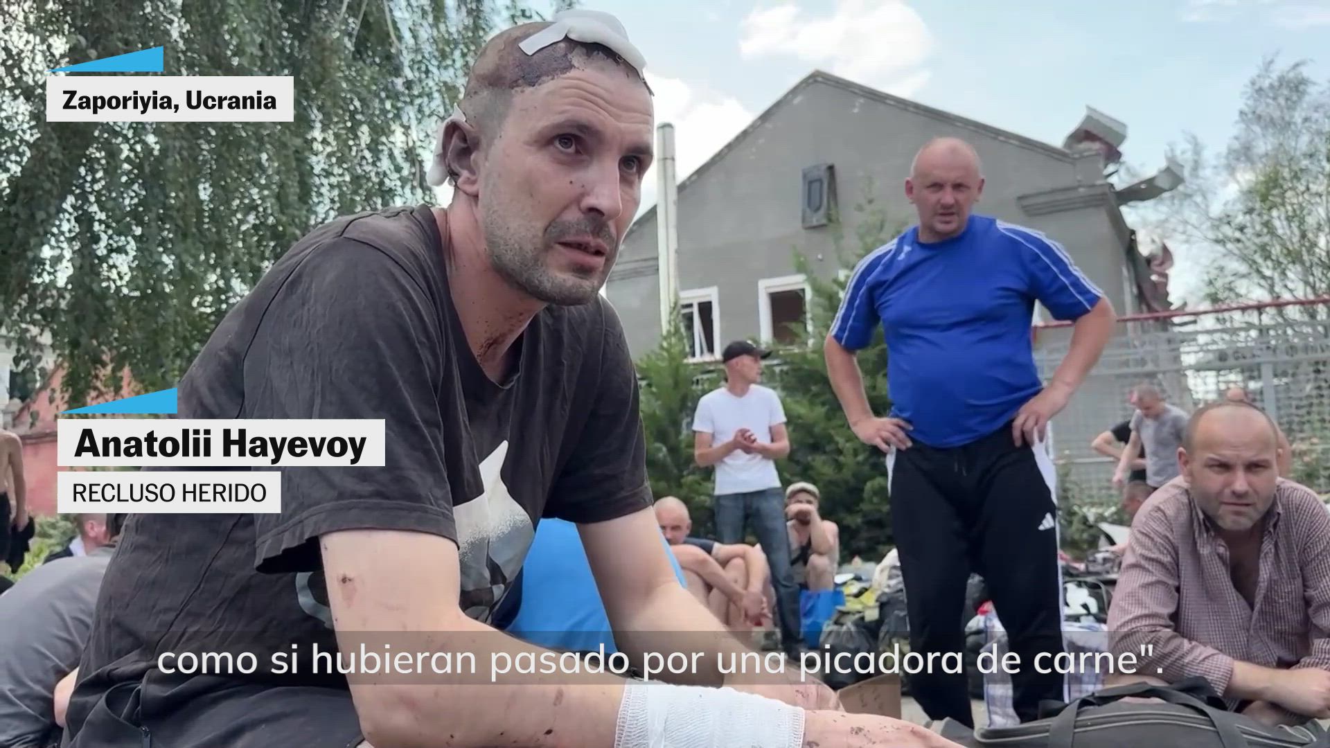 Un bombardeo ruso mata a 17 reclusos de una prisión en Ucrania