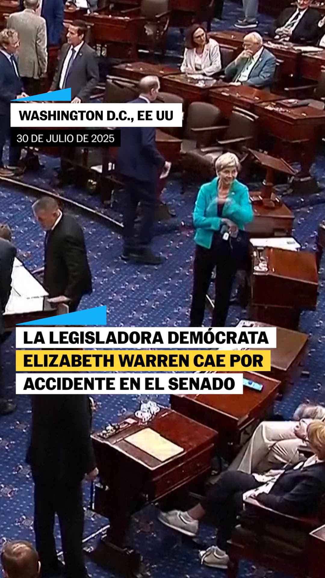 Caída de Elizabeth Warren