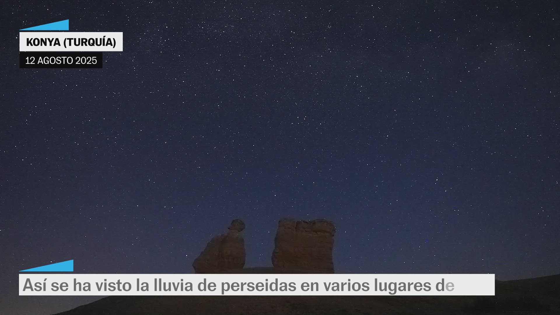 Así se ha visto la lluvia de perseidas en varios lugares del mundo