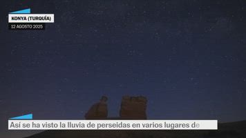 Así se ha visto la lluvia de perseidas en varios lugares del mundo