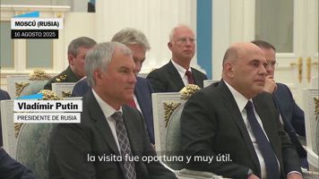 Putin valora la reunión con Trump: 