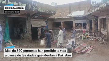 Más de 350 personas han muerto por las inundaciones en Pakistán