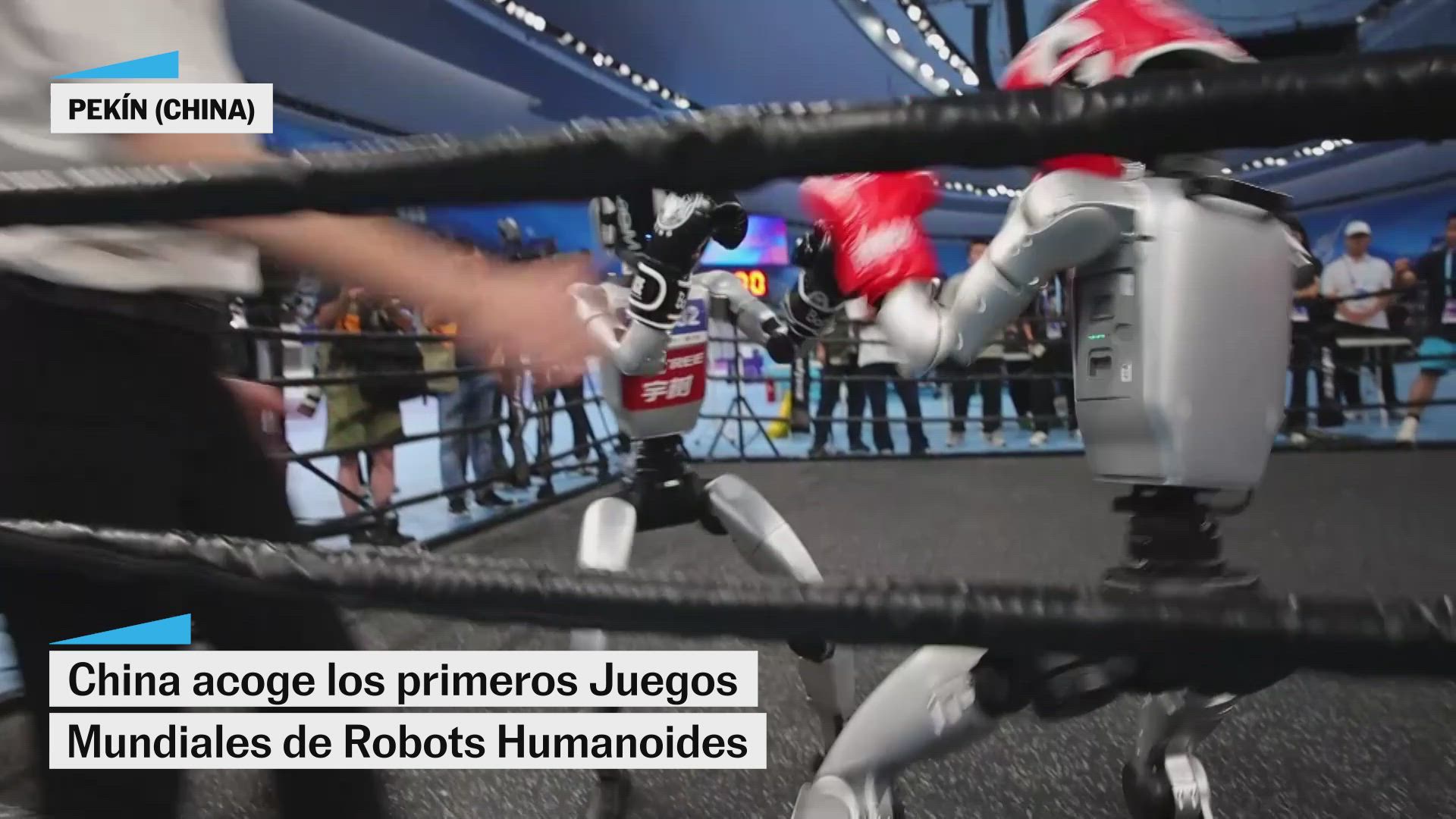 China acoge la celebración de los primeros Juegos Mundiales de Robots Humanoides