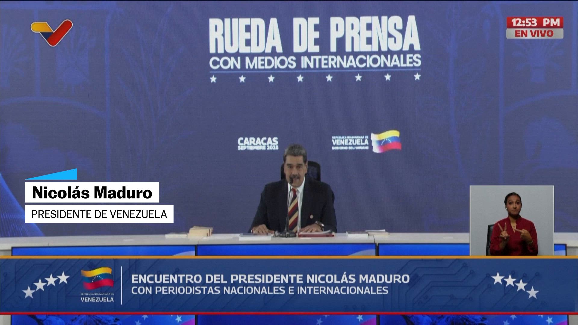 Maduro se enfrenta a Trump