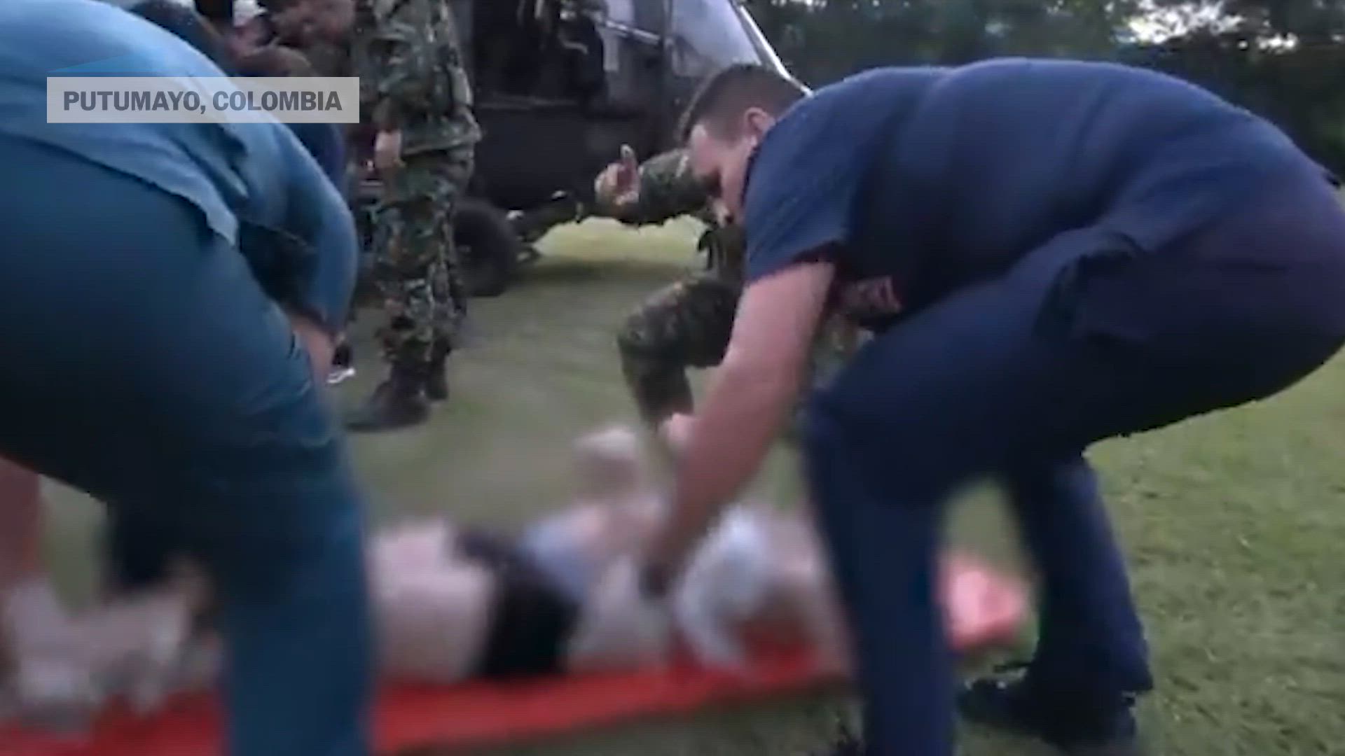 Dos militares, heridos tras un intento por quemarlos vivos en la destrucción de un laboratorio de cocaína en Putumayo