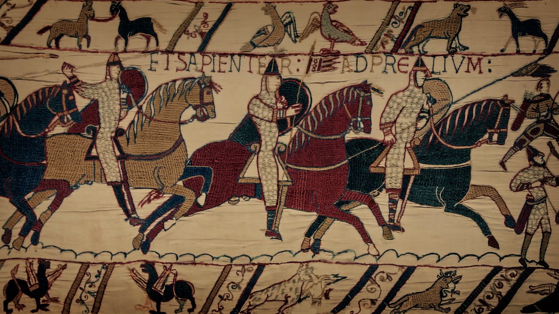 Así es el Tapiz de Bayeux