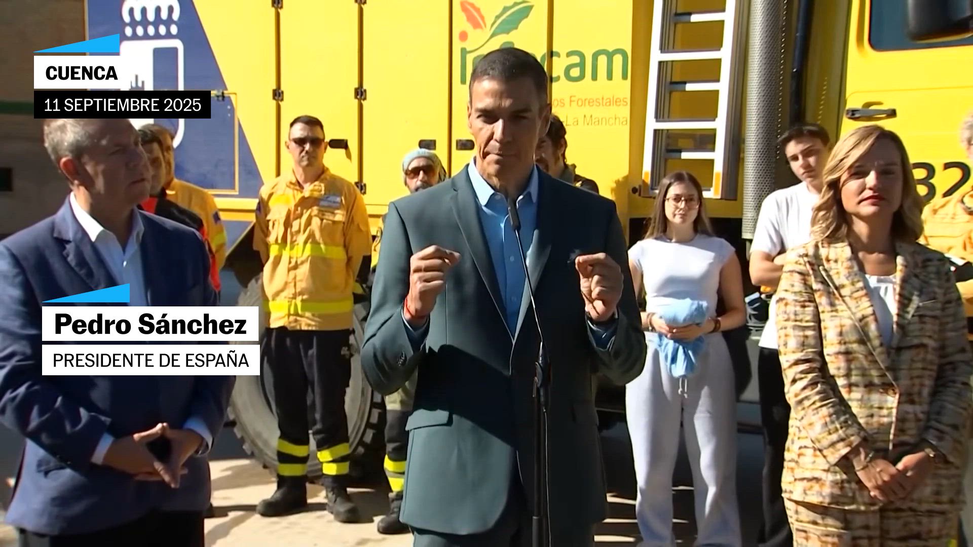 Pedro Sánchez: "Somos el primer país europeo que incorpora la cultura de la educación en protección civil