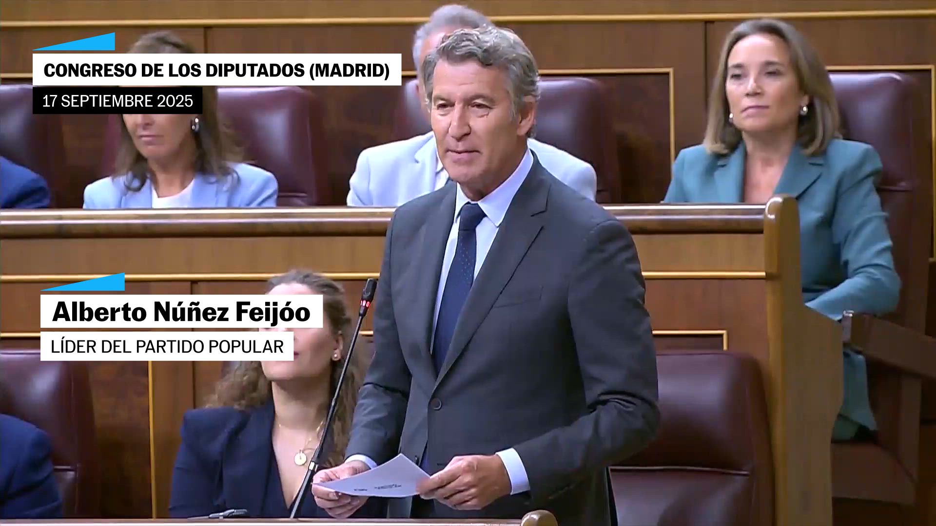 Feijóo a Sánchez: "Por seguir en el poder usted pactaría hasta con Netanyanhu"