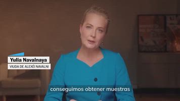 La viuda de Navalni asegura tener pruebas de que su esposo fue asesinado