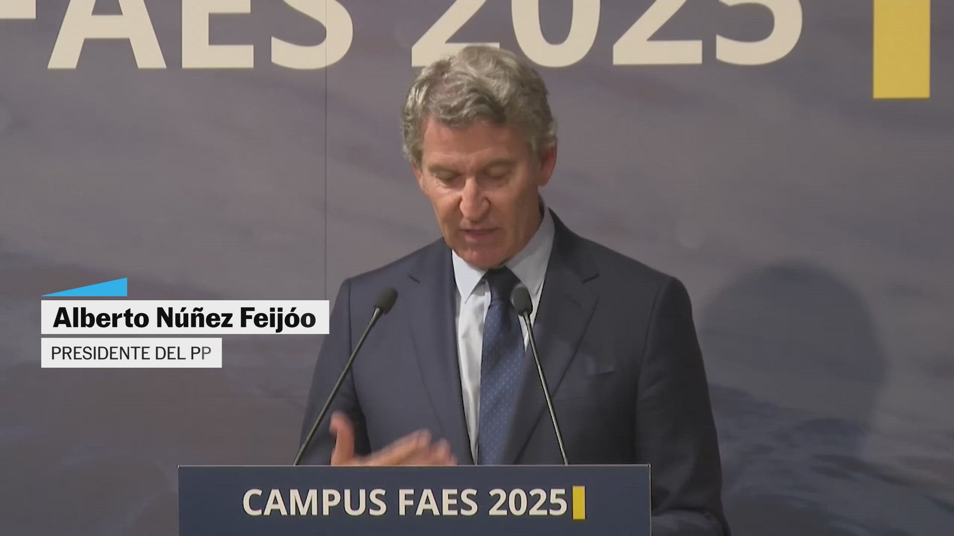 Feijóo endurece su posición sobre Gaza