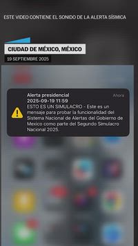 Segundo simulacro Nacional 2025