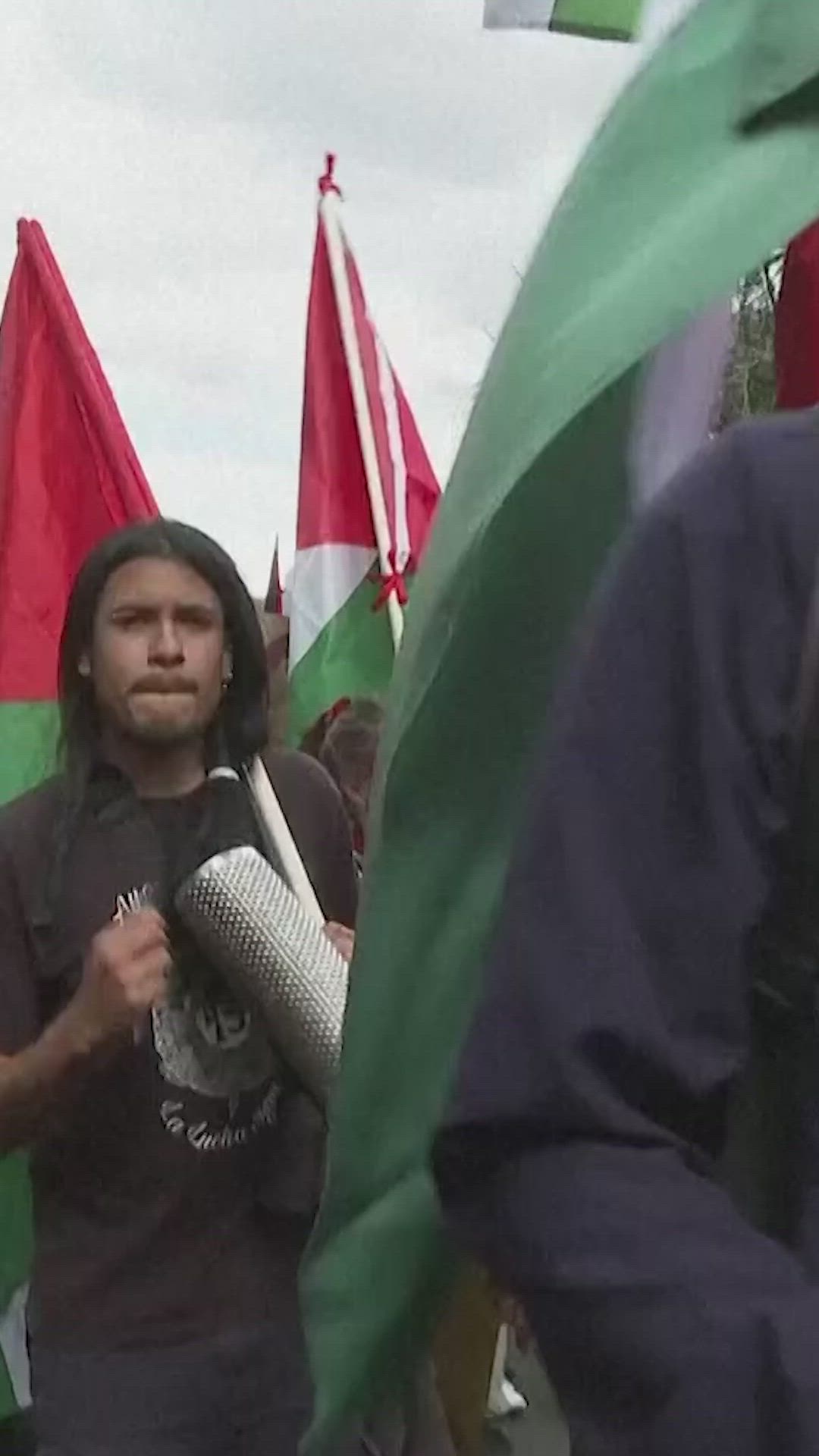 Protestas en CDMX a favor de Palestina
