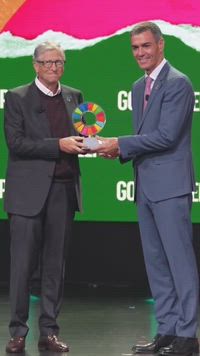 Sánchez, galardonado por la Fundación Gates