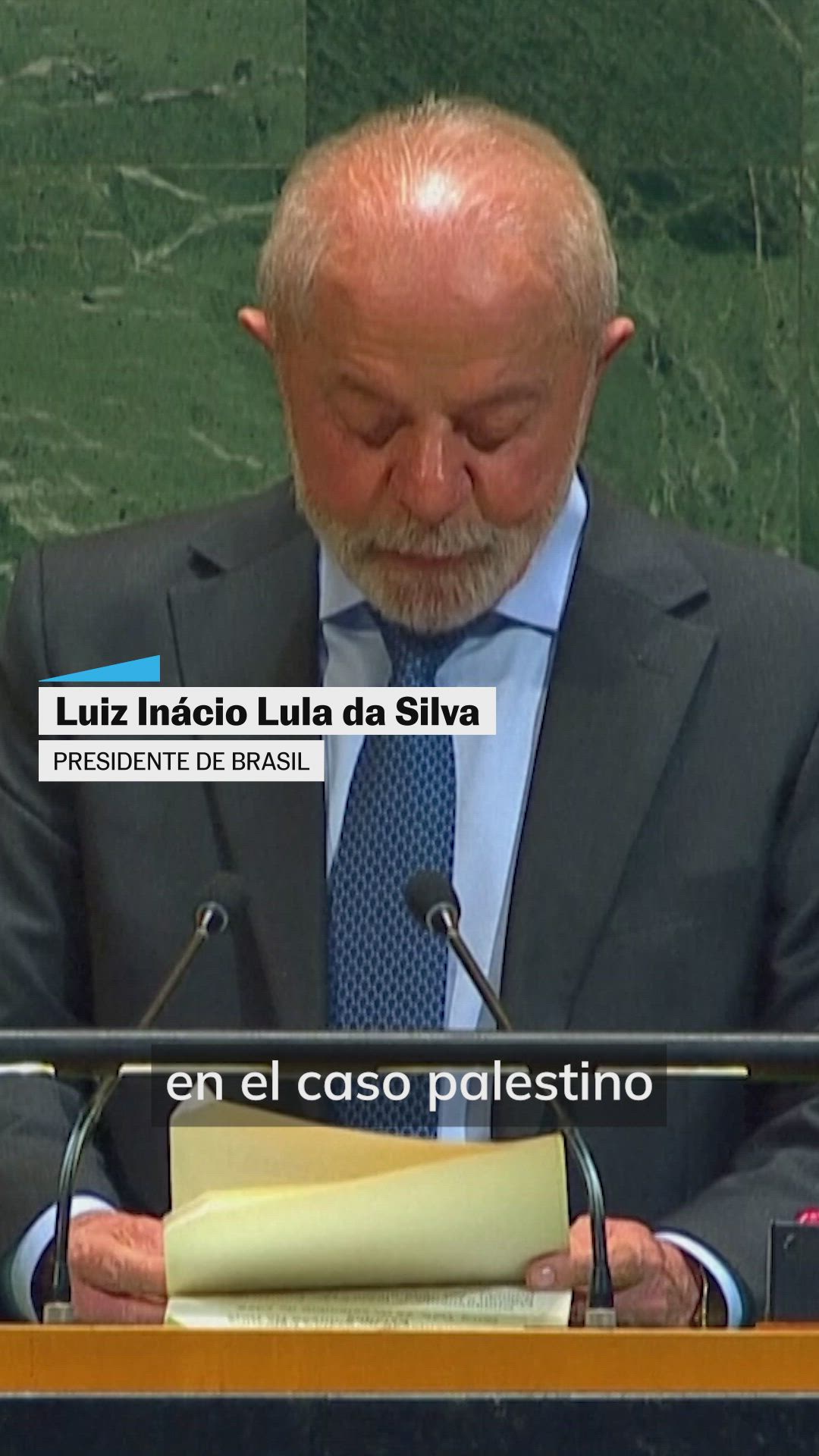Lula da Silva condena el genocidio en Palestina