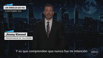 Jimmy Kimmel en su regreso tras su cancelación: 